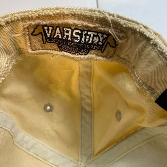 EUC Top Of The World Cream Dallas Stars Distressed Baseball Cap NHL - Picture 6 of 9